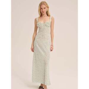 For Love & Lemons Summer Breeze Maxi Dress S / Blue